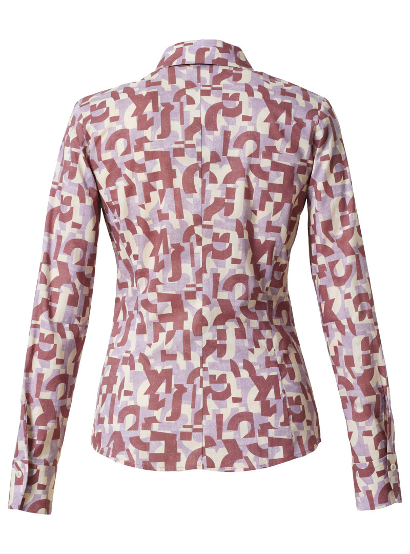 bluse modell: renata liberty "slogan" cinnamon-lilac