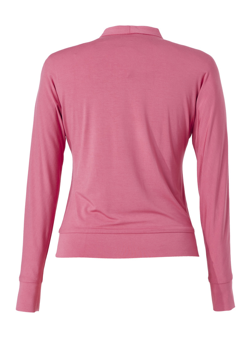 shirt modell: edita langarm bambus rouge