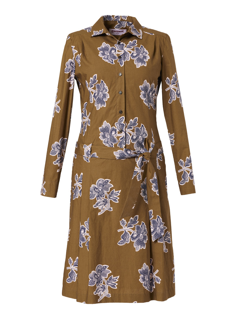 kleid modell: romina liberty "petal patterns" mustard